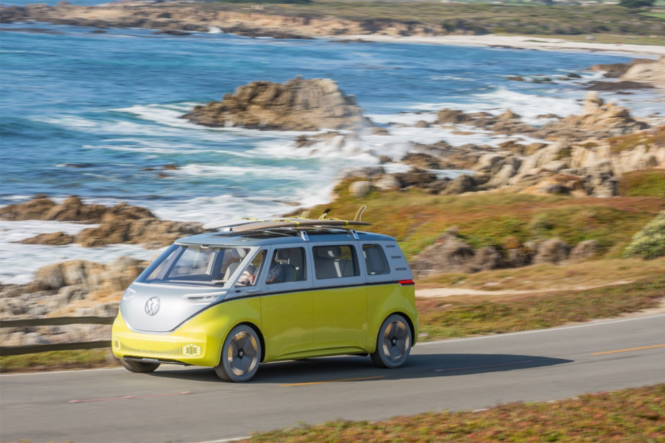 Volkswagen vuelve a la playa con la eléctrica I.D. Buzz