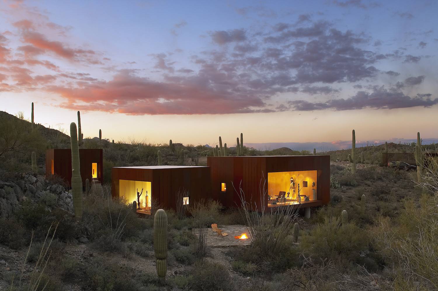 Casa de los nómadas del desierto, Rick Joy Architects, Tucson, Arizona (2005)