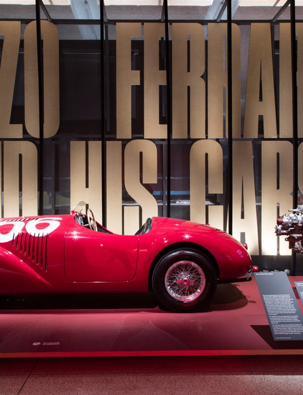 70 años de rojo Ferrari