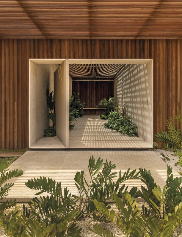 Lo de esta casa inspirada en la arquitectura modernista brasileña es otro nivel