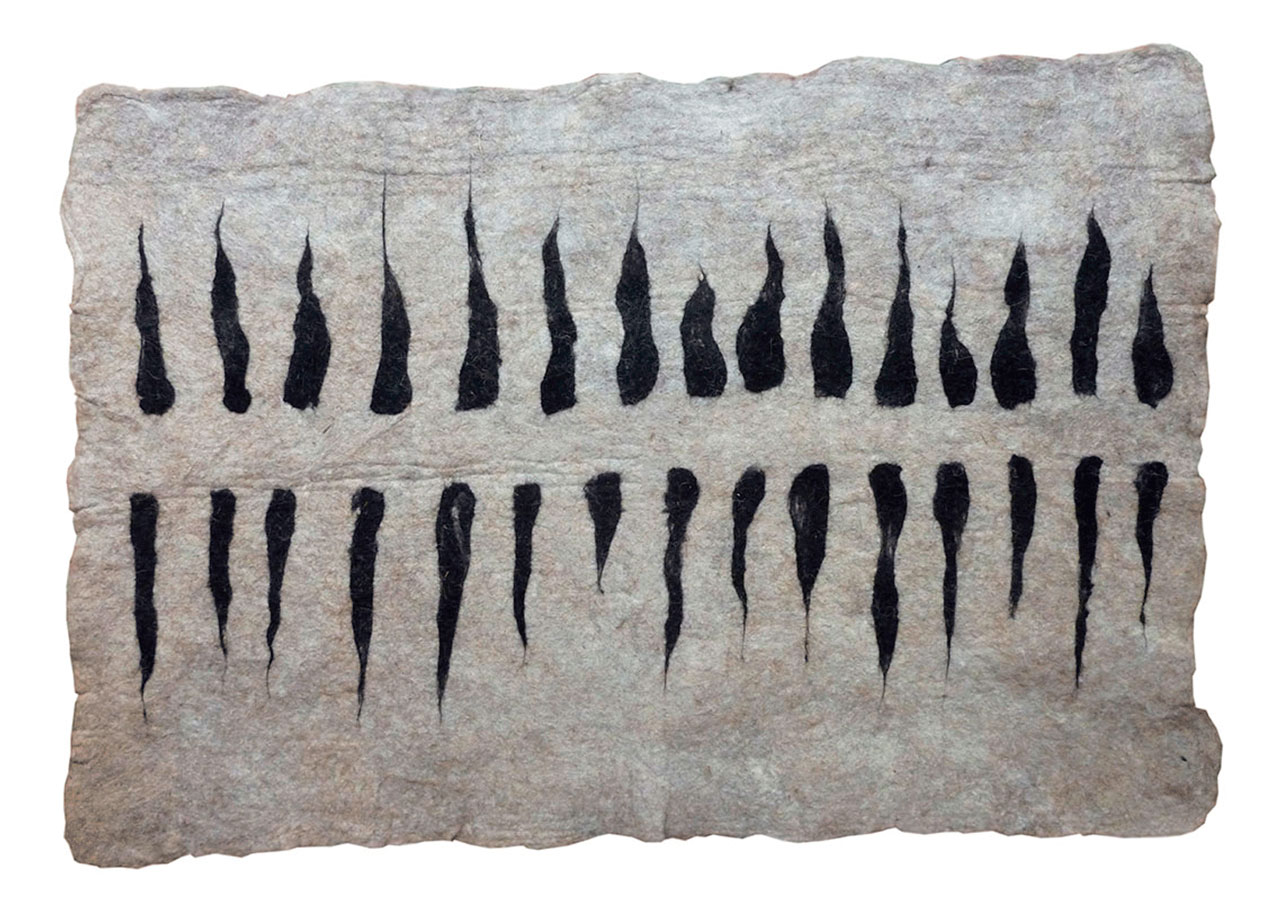 Fieltro. Símbolos ancestrales