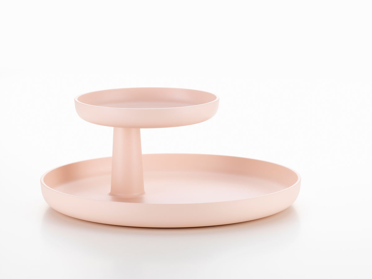 bandeja Rotary de Vitra color rosa cuarzo pantone