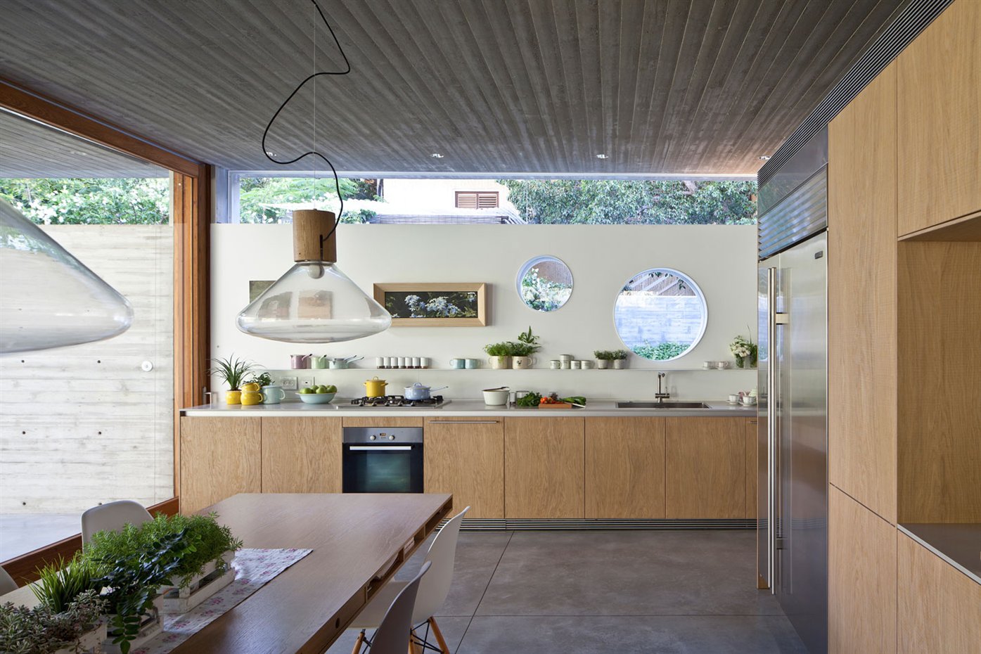 12. Ventanas en la cocina