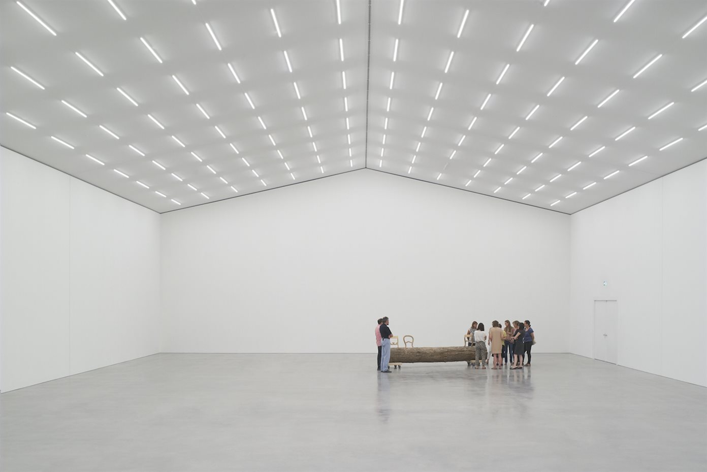 Espacio reservado para exposiciones temporales
