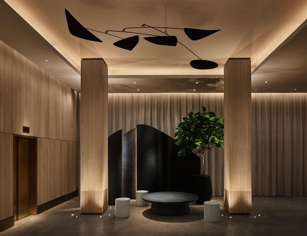 11-Howard-Hotel-New-York-08. El estudio danés Space Copenhagen, responsable en su país del interiorismo del restaurante Noma, ha colaborado en el diseño del hotel
