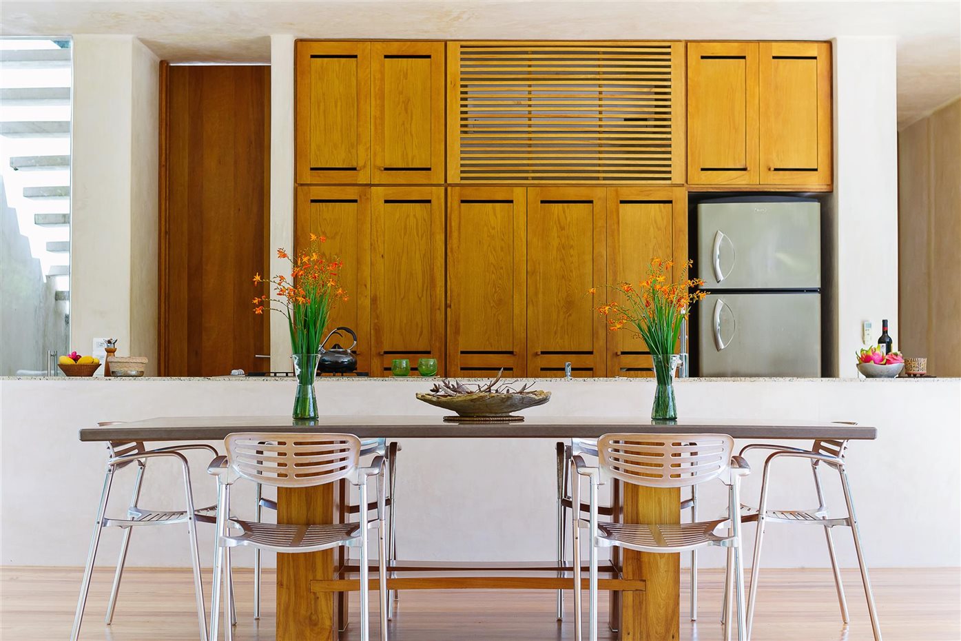 Casa Sisal kitchen. Despejada y funcional