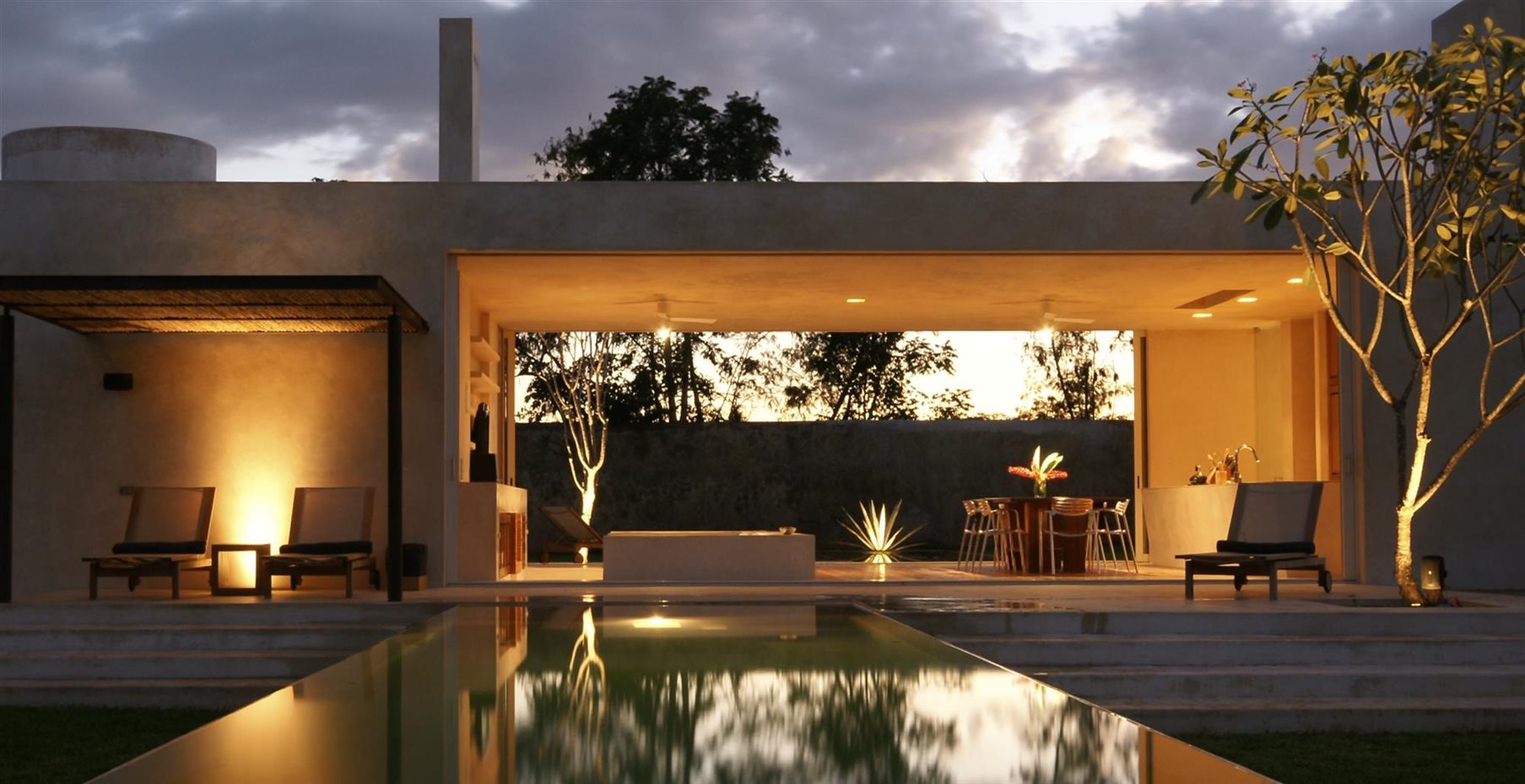 Casa Sisal. La noche maya