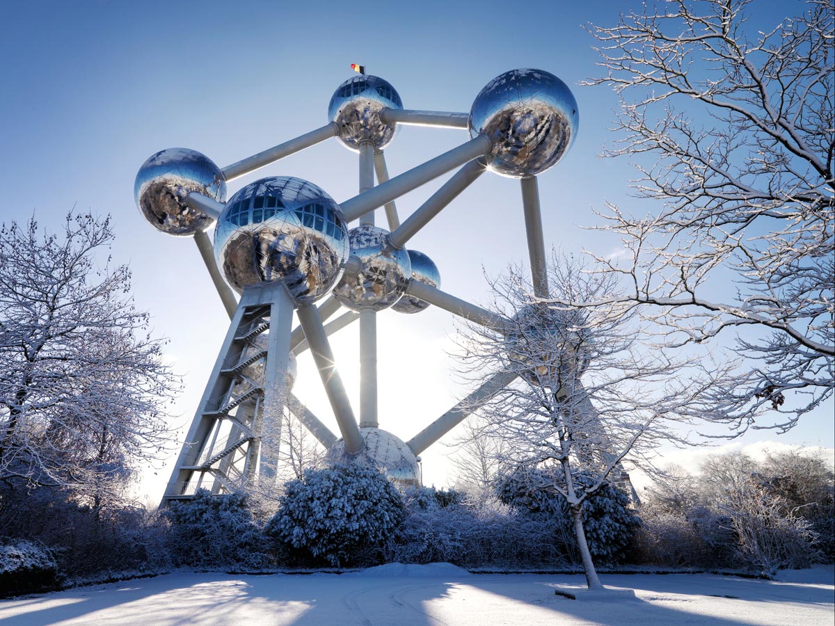 Atomium en Bruselas de André Waterkeyn