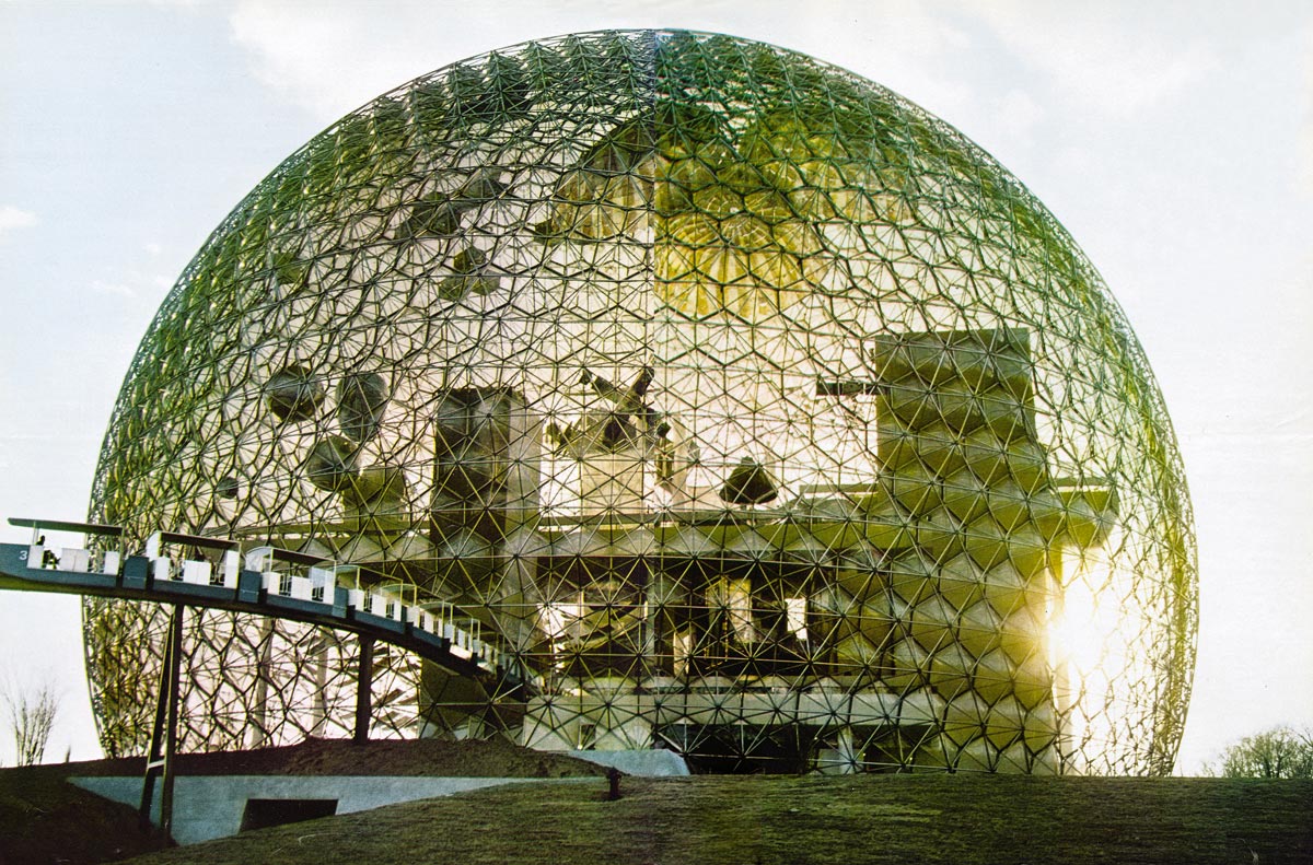 Montreal Biosphère de Richard Buckminster Fuller