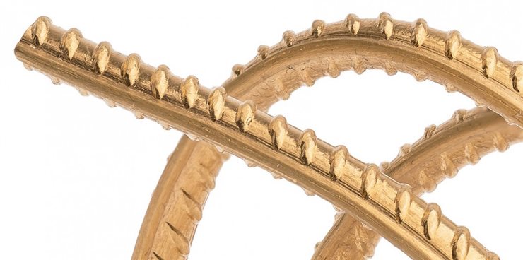 Brazalete de oro Rebar de Ai Weiwei