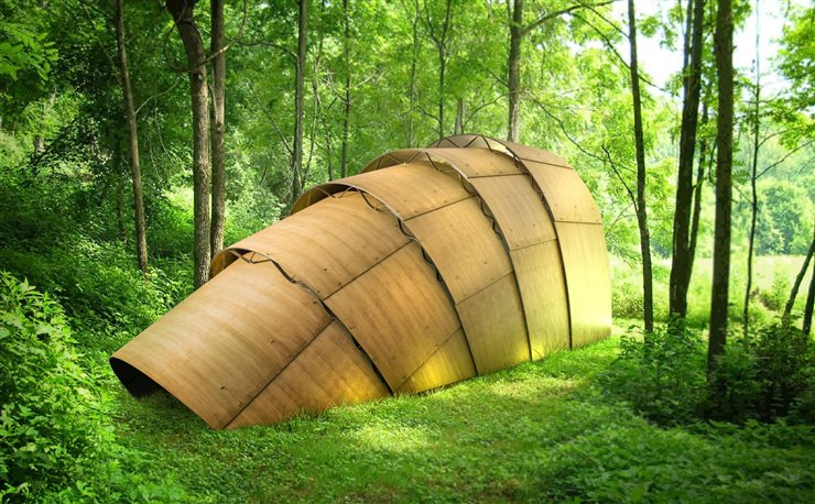 Casa de té Armadillo, de Ron Arad