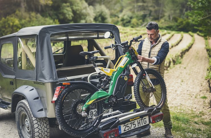 Apta para todo tipo de superficies, la Brinco R-E se la conoce como la Bultaco 'campera' 