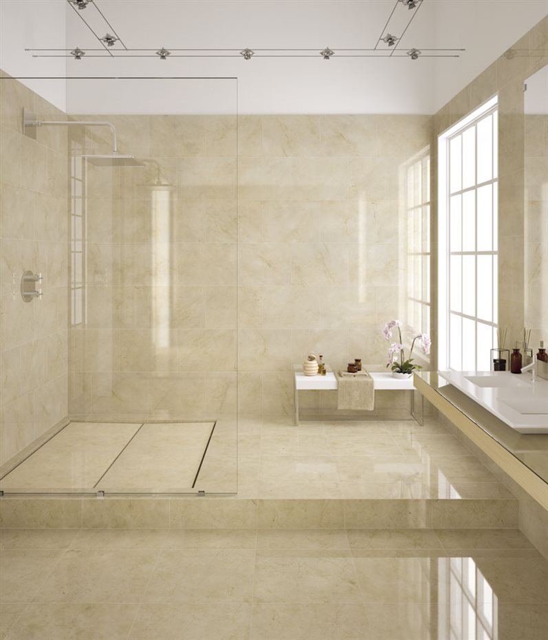 Crema-ambiente-baño. Brillante