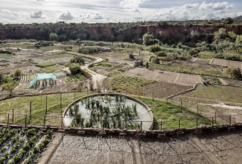 Les Hortes de Baix, los "huertos de abajo" de Caldes de Montbui (Barcelona)