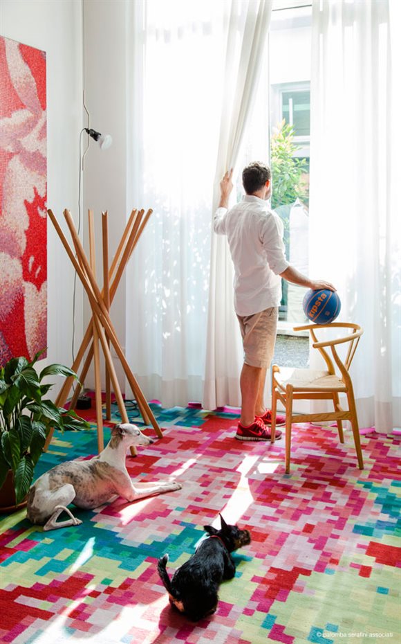 cc-tapis- -check-05-designed-by-Ludovica-+-Roberto-Palomba home. Colección de alfombras Check para CC-Tapis