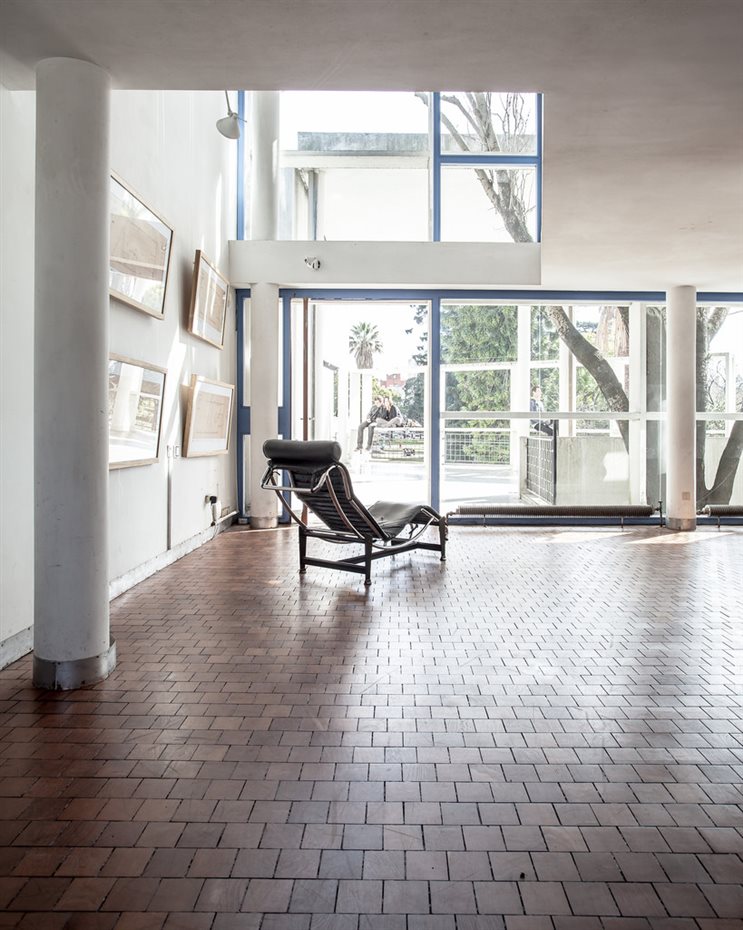 Interior de la Casa Curutchet. La Plata (Argentina), 1949 Le Corbusier
