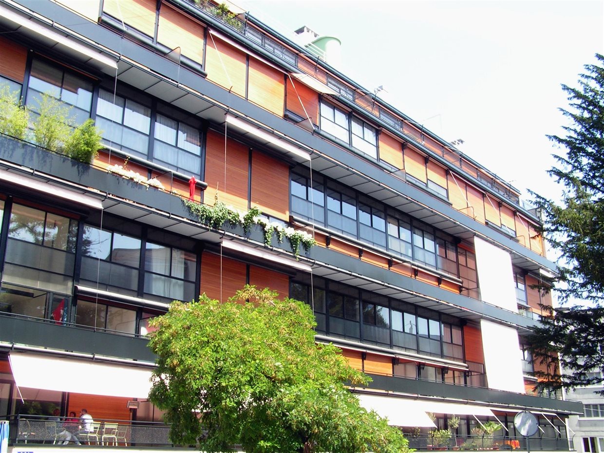 Edificio de viviendas Clarté. Ginebra (Suiza), junto a Pierre Jeanneret, 1932 Le Corbusier