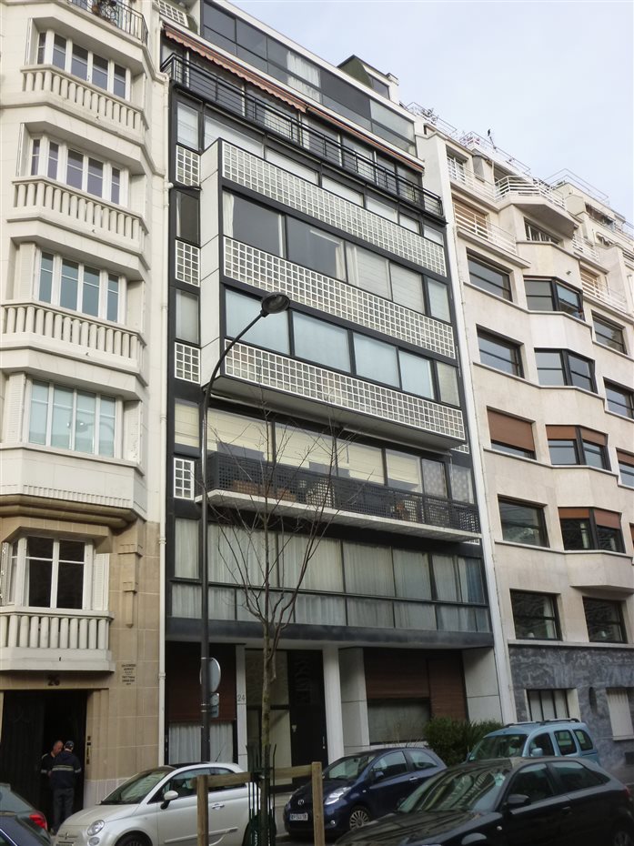Edificio de apartamentos Porte Molitor. París (Francia), 1934 Le Corbusier