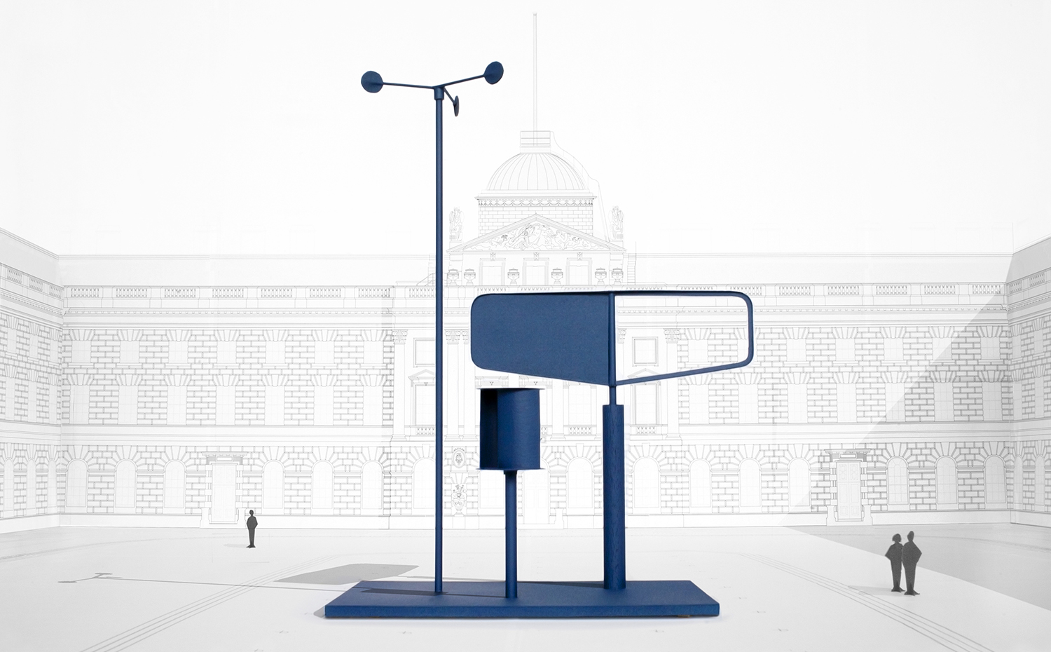 BO LDB Forecast model 110716 (5). La escultura cinética Forecast, creada por Barber & Osgerby en colaboración con el museo V&A, es la gran aportación británica