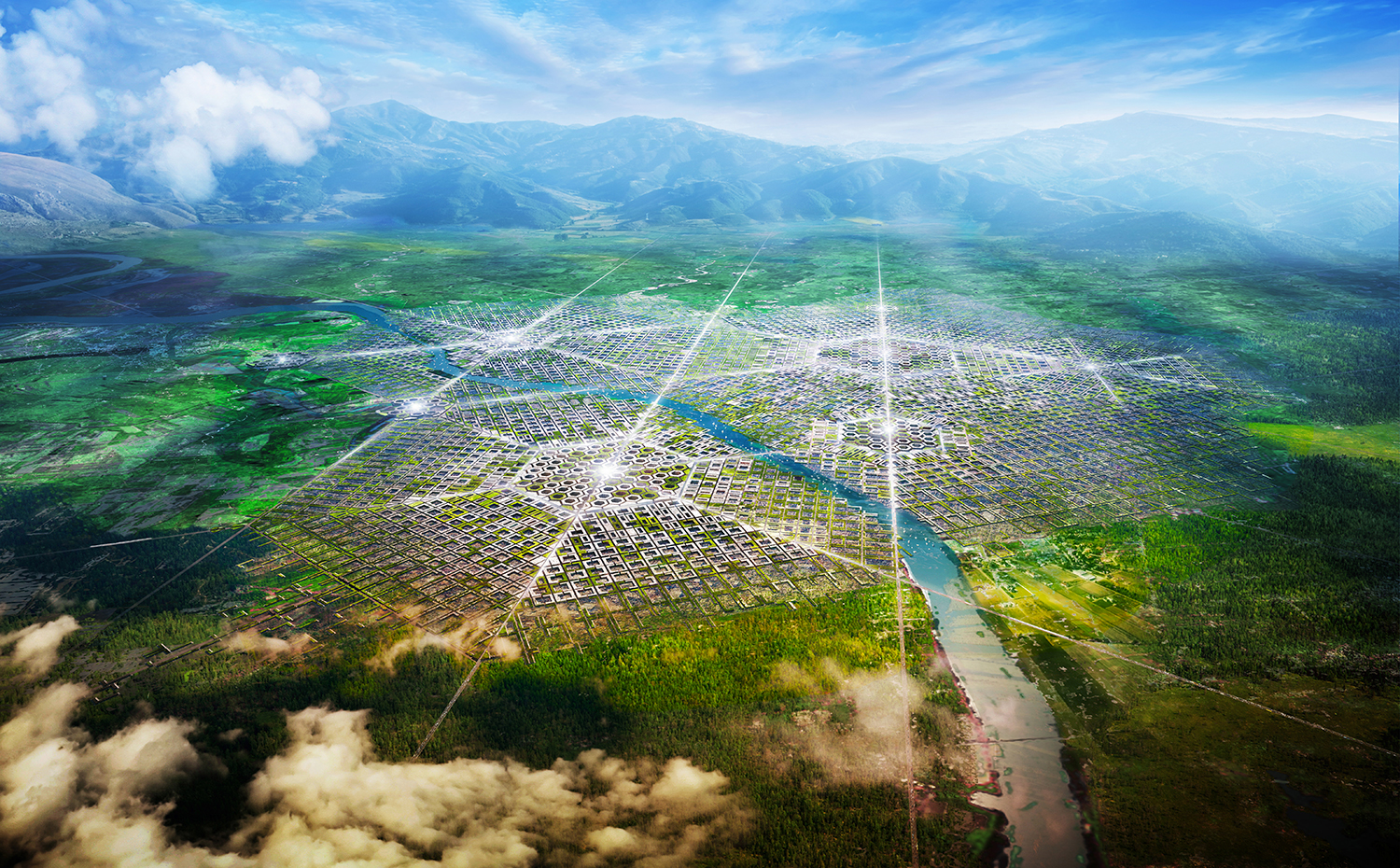 Mexico 2 FREE City Aerial. El arquitecto mexicano Fernando Romero muestra una visión de la ciudad en el año 3016 mediante realidad virtual
