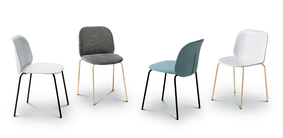 corolle 11. Silla Corolle, presentada durante el pasado Salone del Mobile en Milán. La fabrica Arflex