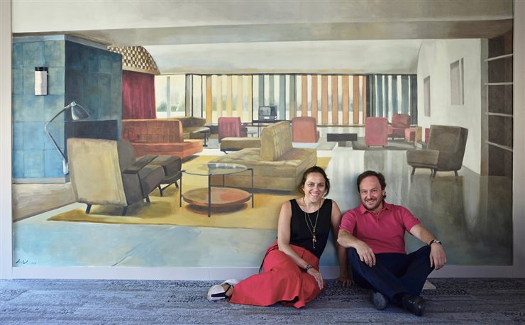 Bea Sarrias y Joan Artés, fundador de La Casa por el Tejado