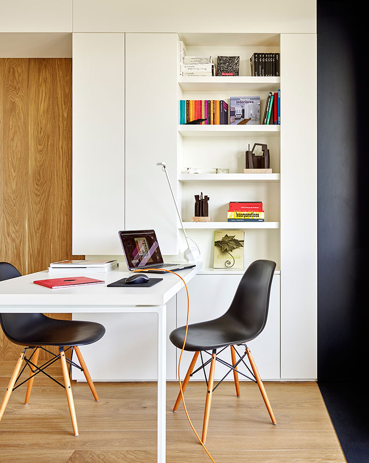 Sillas Plastic Side, de Charles & Ray Eames, para Vitra.