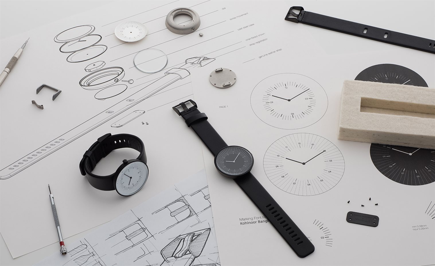 00 inline outline. La colección Line se compone de dos relojes: los modelos Inline y Outline
