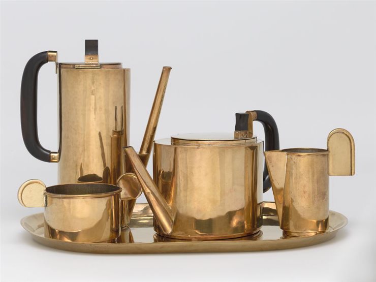 Servicio de café y té de Wilhelm Wagenfeld