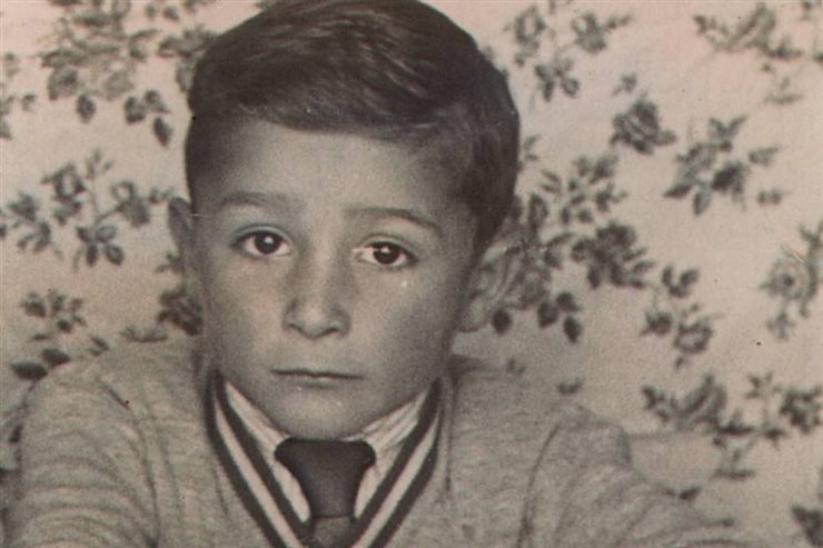 Foto del álbum familiar de Adolfo Domínguez