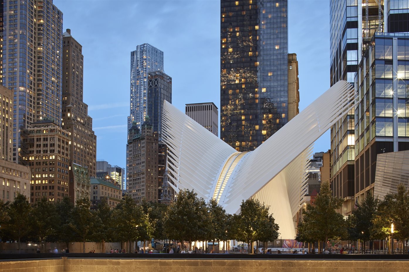 WTC Transportation Hub, de Santiago Calatrava