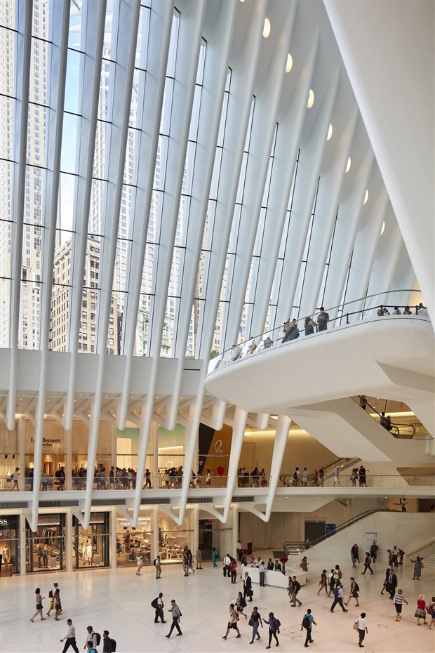WTC Transportation Hub, de Santiago Calatrava