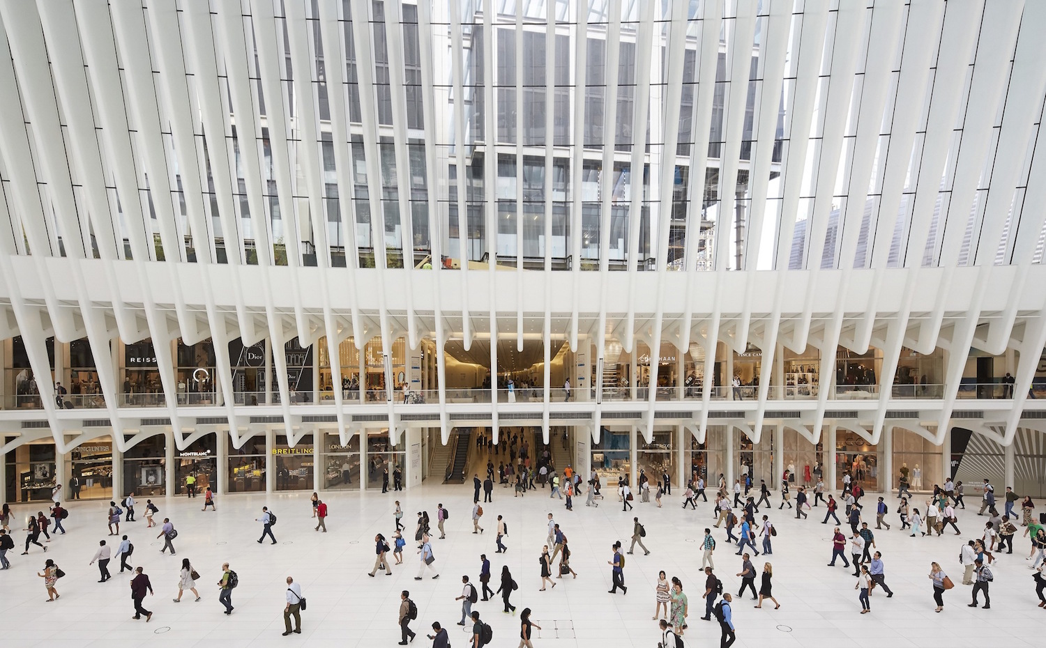 WTC Transportation Hub, de Santiago Calatrava