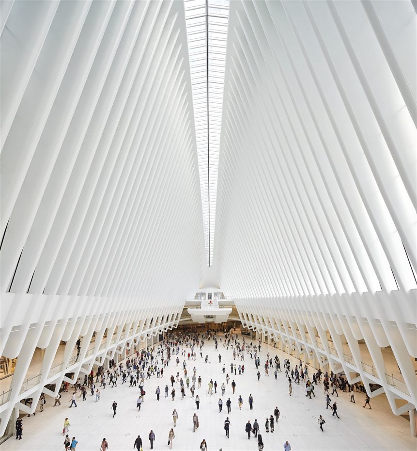 WTC Transportation Hub, de Santiago Calatrava