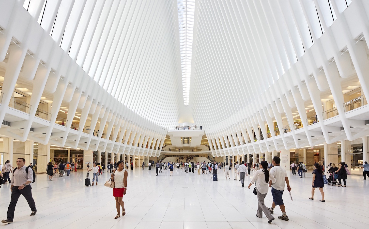 WTC Transportation Hub, de Santiago Calatrava