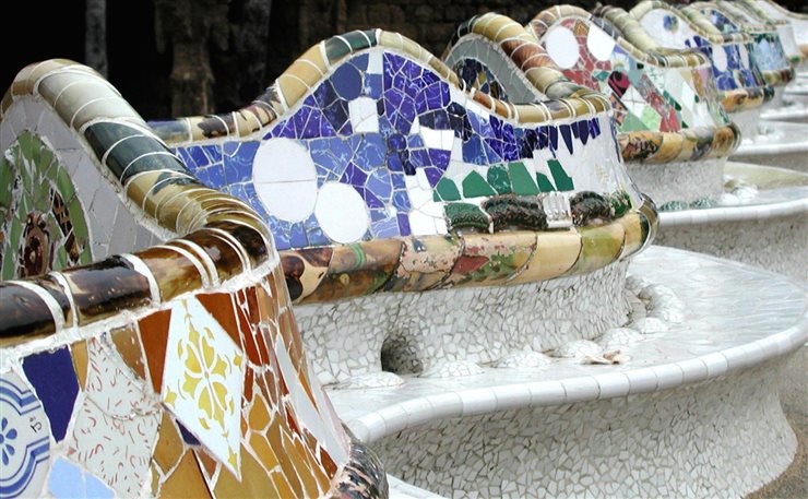 La acogida del Parc Güell de Antoni Gaudí por parte de la ciudadanía fue más bien fría