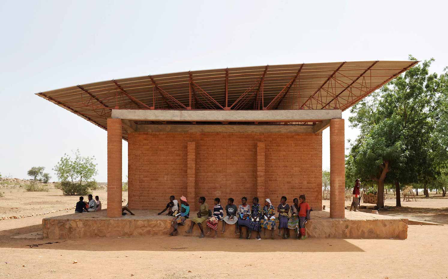 Escuela primaria en Gando de Diébédo Francis Keré 