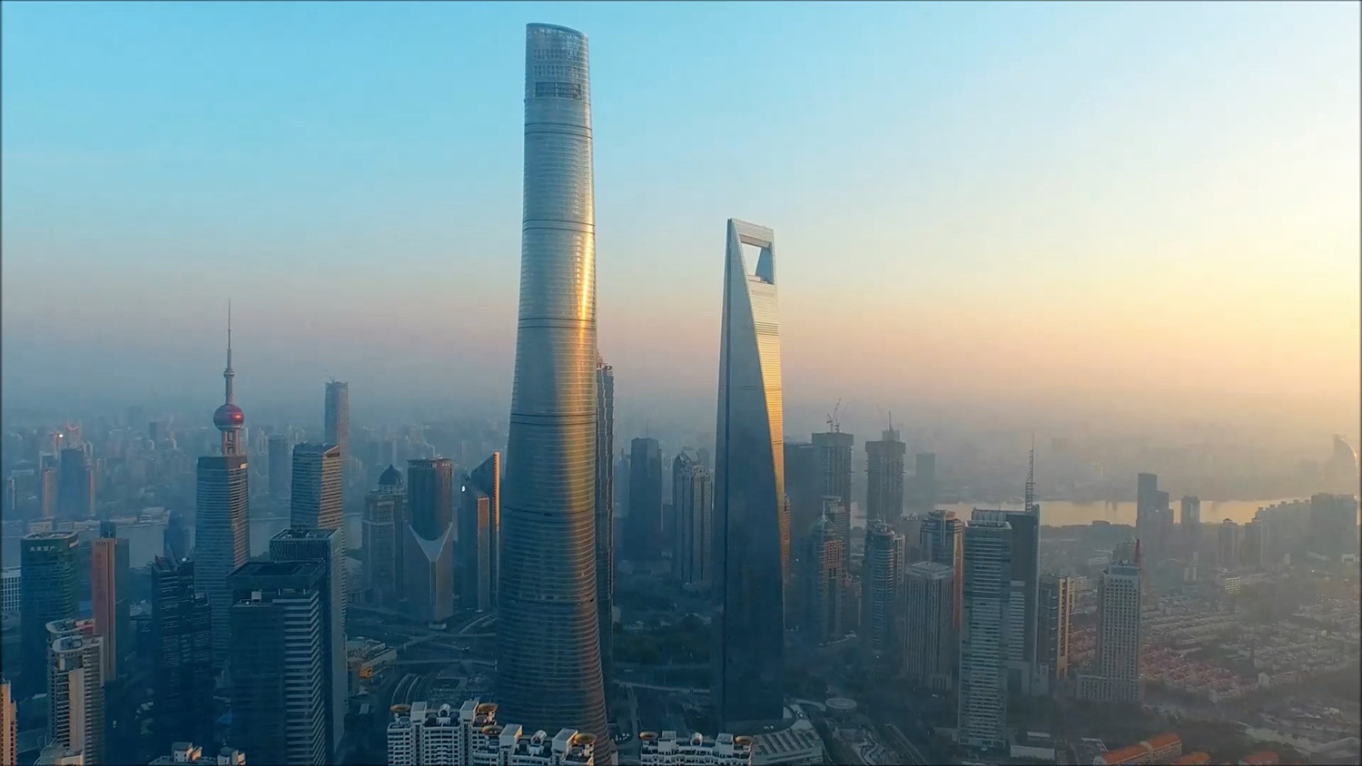 Torre Shanghai del estudio Gensler