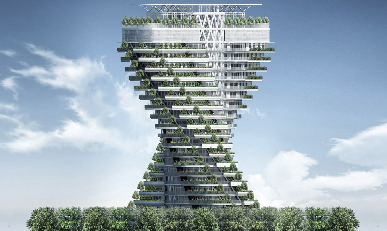 Torre Tao Zhu Ying Yuan en Taipei (Taiwan), de Vincent Callebaut Architectures