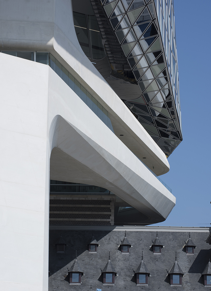 Sede de la autoridad portuaria de Amberes, Bélgica, Zaha Hadid