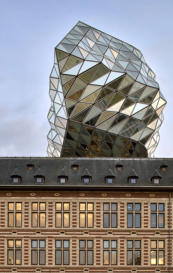 Sede de la autoridad portuaria de Amberes, Bélgica, Zaha Hadid