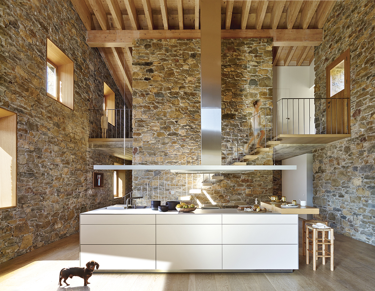 00398118 ok. El mobiliario integral de la cocina pertenece al programa b3, de bulthaup