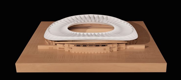 Estadio La Peineta, nueva sede en agosto del Atlético de Madrid