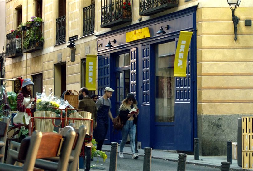 Las pop up store de Ikea abrirán del 21 al 30 de octubre en las zonas de El Rastro (Madrid) y El Born (Barcelona)