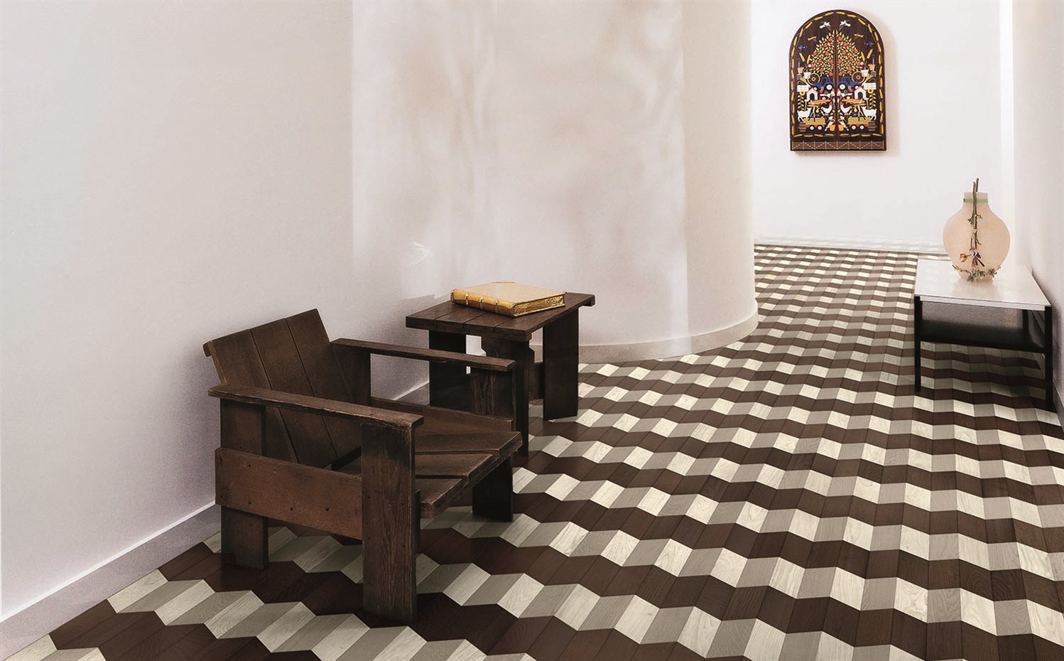 Parqué Zig Zag de Studio Job para Bisazza. Parqué Zig Zag, de Studio Job para Bisazza