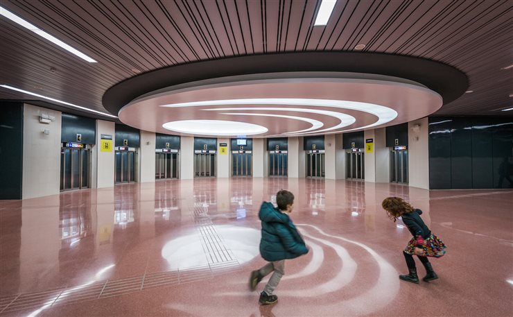 La nueva estación de metro L9-Zona Universitària