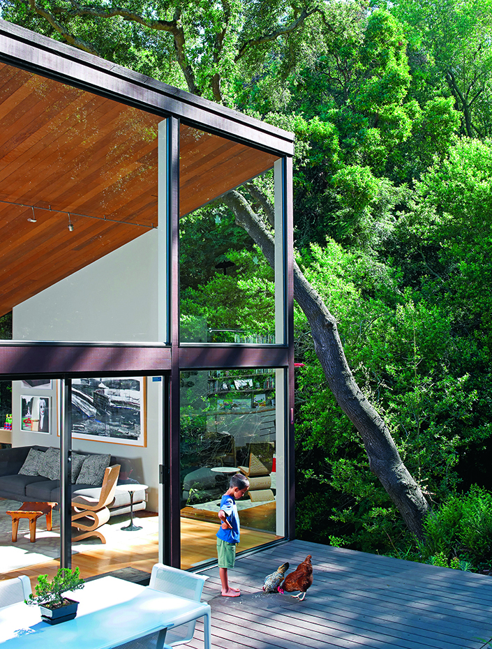 Es más recomendable una ventana de clasificación A***. Proyecto de Boone Low Ratliff Architects.