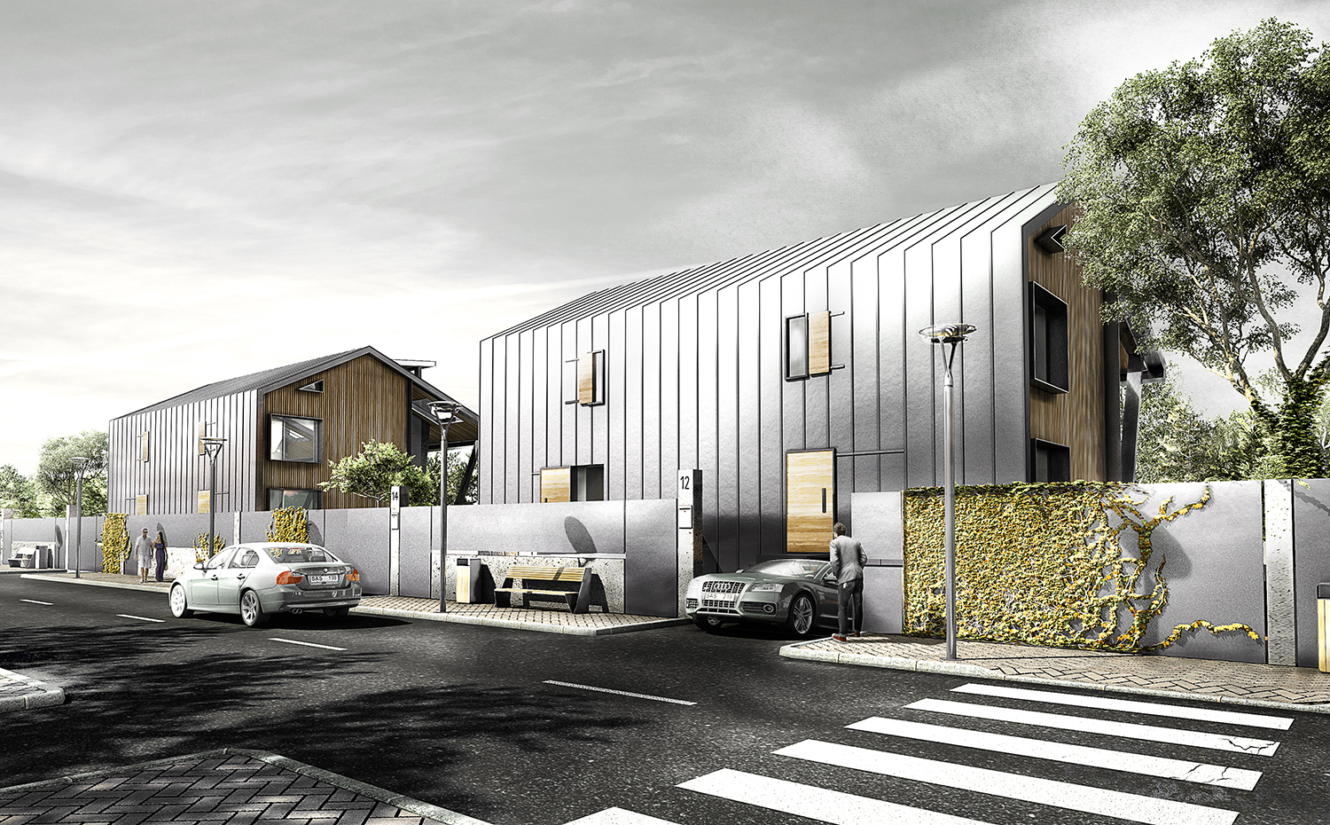 1.9-1. Proyecto de viviendas Passivhaus en Moraleja de Enmedio (Madrid), de Q Arquitectura