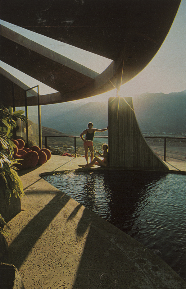 Casa Elrod, de John Lautner. Revista Playboy, noviembre de 1971 