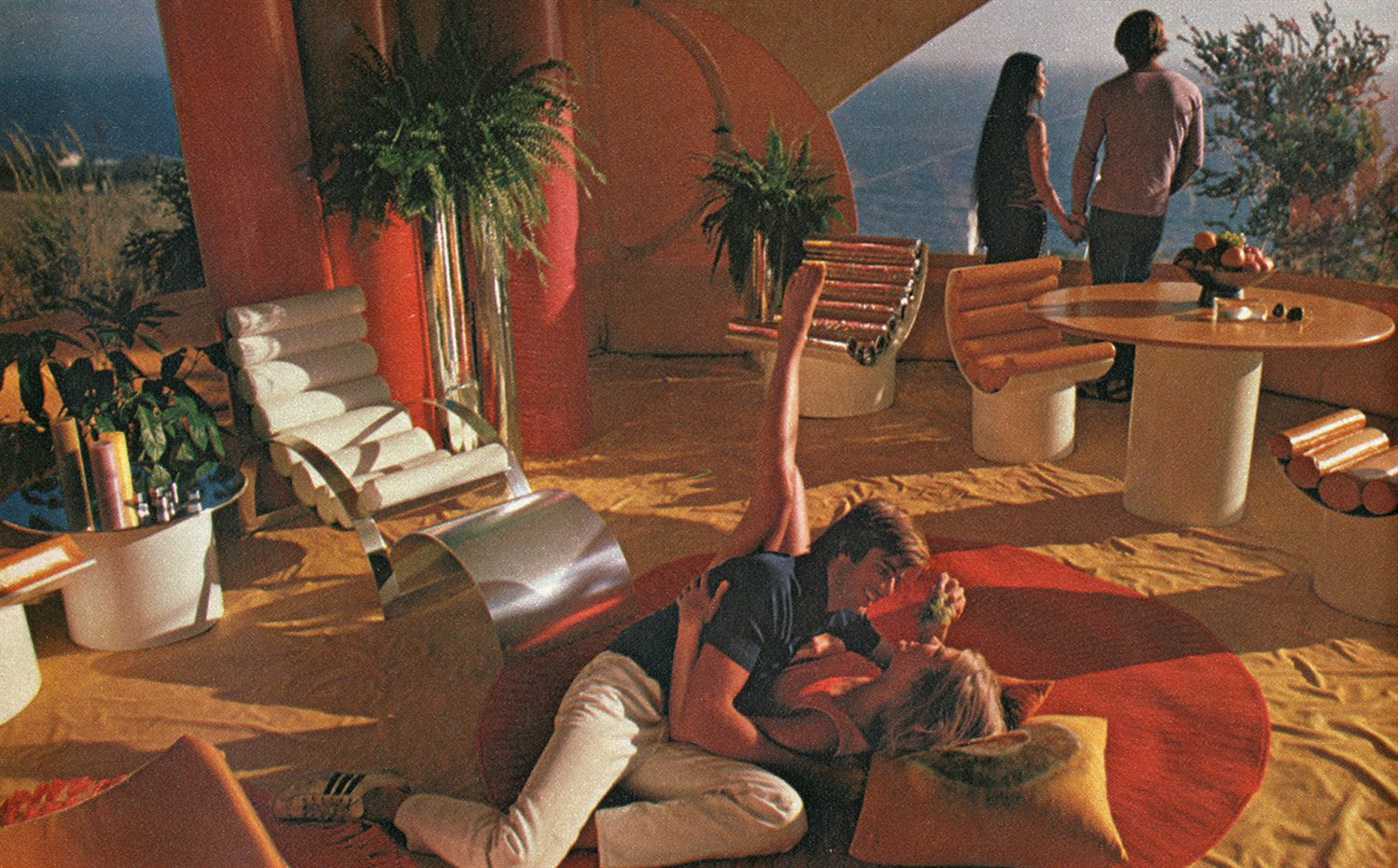 Bubble House, de Design Studio Chrysalis. Revista Playboy, abril 1972